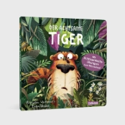 Buchcover und Innenansicht für das Buch: Der achtsame Tiger 1: Der achtsame Tiger (Pappbilderbuchausgabe)