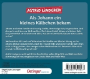 Buchcover und Innenansicht für das Buch: När Johan fick en liten kalv