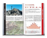 Buchcover und Innenansicht für das Buch: KOMPASS Wanderführer Naturpark Karwendel, 60 Touren mit Extra-Tourenkarte