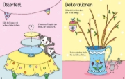 Buchcover und Innenansicht für das Buch: Mein erstes Stickerbuch: Ostern