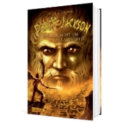 Buchcover und Innenansicht für das Buch: Percy Jackson and the Olympians - The Battle of the Labyrinth