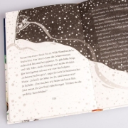 Buchcover und Innenansicht für das Buch: Die Schule der magischen Tiere: Eingeschneit! Ein Winterabenteuer