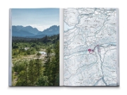 Buchcover und Innenansicht für das Buch: KOMPASS Dein Augenblick Karwendel