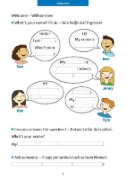 Buchcover und Innenansicht für das Buch: Quer durch die 3. Klasse, Englisch - Übungsblock