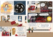 Buchcover und Innenansicht für das Buch: Ici l'Univers