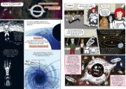 Buchcover und Innenansicht für das Buch: Ici l'Univers