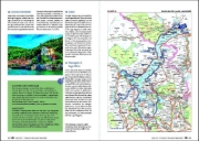 Buchcover und Innenansicht für das Buch: KUNTH Mit dem Wohnmobil durch Südtirol und an die Oberitalienischen Seen