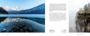 Buchcover und Innenansicht für das Buch: Landschaftsfotografie - Das große Praxisbuch