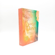 Buchcover und Innenansicht für das Buch: Broken Heart Summer - Sunset Days