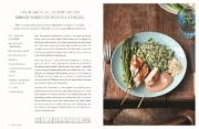 Buchcover und Innenansicht für das Buch: Genial gesund