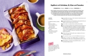 Buchcover und Innenansicht für das Buch: The ultimate Airfryer - 15 minute feasts