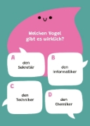 Buchcover und Innenansicht für das Buch: Mini Quiz to go. Ab 9