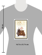 Buchcover und Innenansicht für das Buch: Louis Vuitton. The Illustrated World of a Fashion Icon
