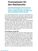 Buchcover und Innenansicht für das Buch: Geld anlegen für Kinder