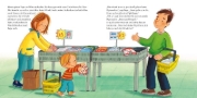 Buchcover und Innenansicht für das Buch: LESEMAUS 61: Max geht aufs Klo