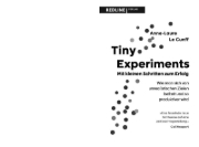 Buchcover und Innenansicht für das Buch: Tiny Experiments