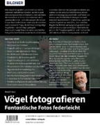 Buchcover und Innenansicht für das Buch: Vögel fotografieren