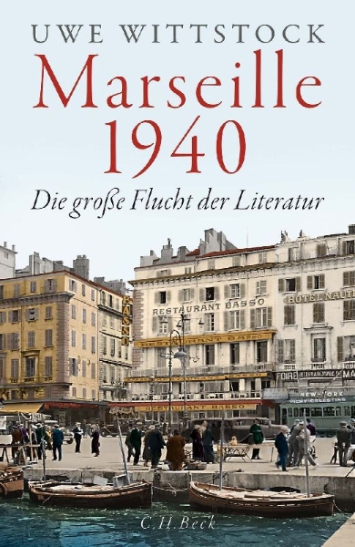 Buchcover und Innenansicht für das Buch: Marseille 1940
