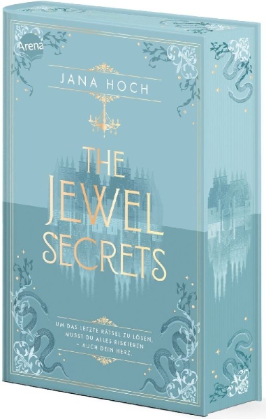Buchcover und Innenansicht für das Buch: The Jewel Secrets (2). Um das letzte Rätsel zu lösen, musst du alles riskieren - auch dein Herz.