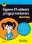 Buchcover und Innenansicht für das Buch: Eigene Chatbots programmieren für Dummies Junior