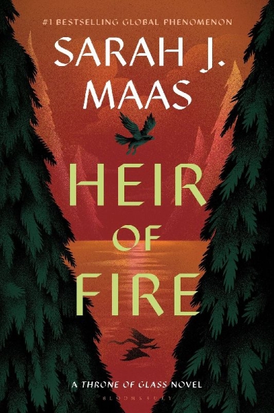 Buchcover und Innenansicht für das Buch: Heir of Fire
