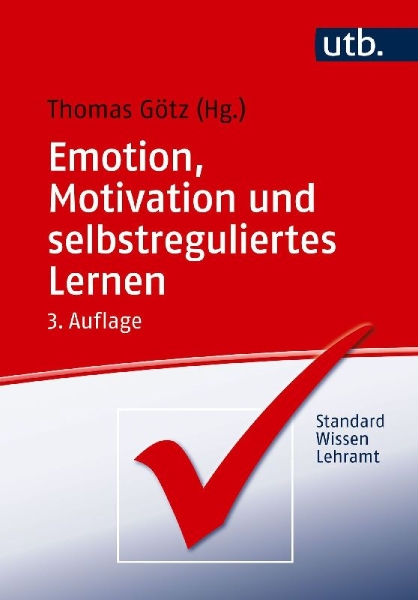 Buchcover und Innenansicht für das Buch: Emotion, Motivation und selbstreguliertes Lernen