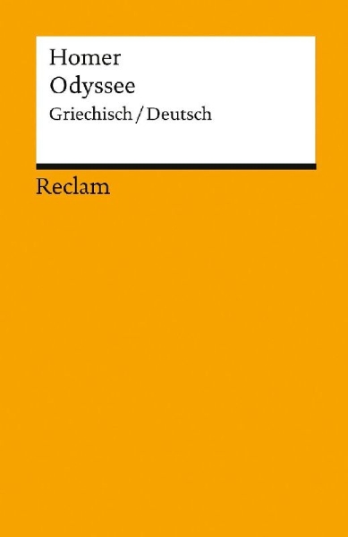 Buchcover und Innenansicht für das Buch: Odyssee. Griechisch/Deutsch