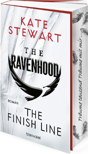 Buchcover und Innenansicht für das Buch: The Finish Line (The Ravenhood 3)