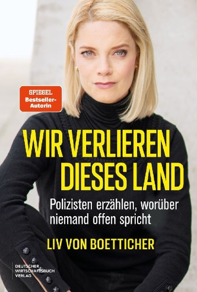 Buchcover und Innenansicht für das Buch: Wir verlieren dieses Land
