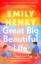 Buchcover und Innenansicht für das Buch: Great Big Beautiful Life