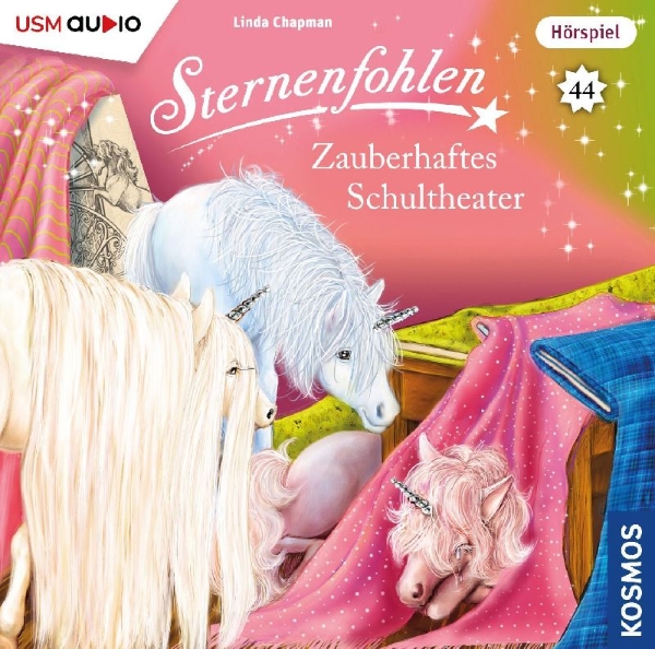 Buchcover und Innenansicht für das Buch: Sternenfohlen (Folge 44): Zauberhaftes Schultheater