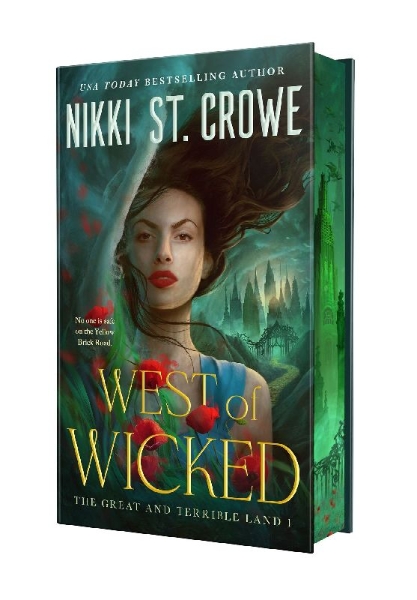 Buchcover und Innenansicht für das Buch: West of Wicked