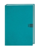 Buchcover und Innenansicht für das Buch: Wochen-Cheftimer A5, petrol 2027