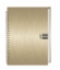 Buchcover und Innenansicht für das Buch: Wochen-Cheftimer A5, Alu gold 2027