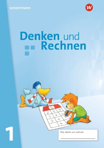 Buchcover und Innenansicht für das Buch: Denken und Rechnen 1. Schulbuch. Für Grundschulen in den östlichen Bundesländern