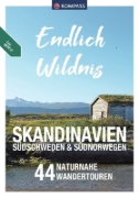 Buchcover und Innenansicht für das Buch: KOMPASS Endlich Wildnis - Skandinavien, Südschweden & Südnorwegen