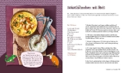 Buchcover und Innenansicht für das Buch: Die Schule der magischen Tiere - Das Kochbuch