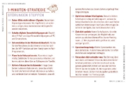 Buchcover und Innenansicht für das Buch: Die 1-Minuten-Strategie gegen mentale Erschöpfung