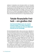 Buchcover und Innenansicht für das Buch: Money Goals