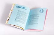 Buchcover und Innenansicht für das Buch: Bored of Lunch. The Healthy Air Fryer Book 30 Minute Meals
