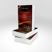 Buchcover und Innenansicht für das Buch: Im Auftrag der Fugger - Teufelsreigen