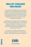 Buchcover und Innenansicht für das Buch: Die Suche nach Zuhause