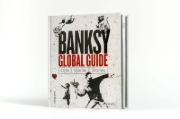 Buchcover und Innenansicht für das Buch: Banksy Unconventional Guide