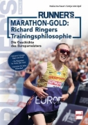 Buchcover und Innenansicht für das Buch: Marathon-Gold: Richard Ringers Trainingsphilosophie