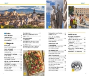 Buchcover und Innenansicht für das Buch: ADAC Reiseführer plus Rom
