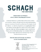 Buchcover und Innenansicht für das Buch: Schach für Einsteiger