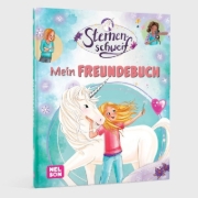 Buchcover und Innenansicht für das Buch: Sternenschweif: Mein Freundebuch
