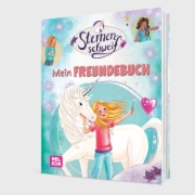 Buchcover und Innenansicht für das Buch: Sternenschweif: Mein Freundebuch