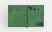Buchcover und Innenansicht für das Buch: Cafe Cecilia Cookbook