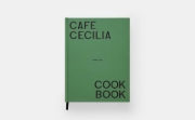 Buchcover und Innenansicht für das Buch: Cafe Cecilia Cookbook